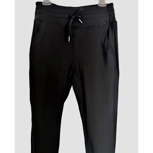 Halara High Waisted Drawstring Casual Jogger Size Large Black Pockets NWT $54 - Picture 9 of 10